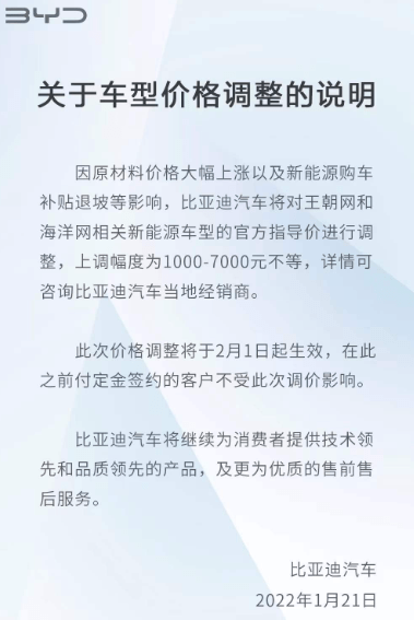 这一补贴即将取消！或现新一轮涨价？已有品牌官宣